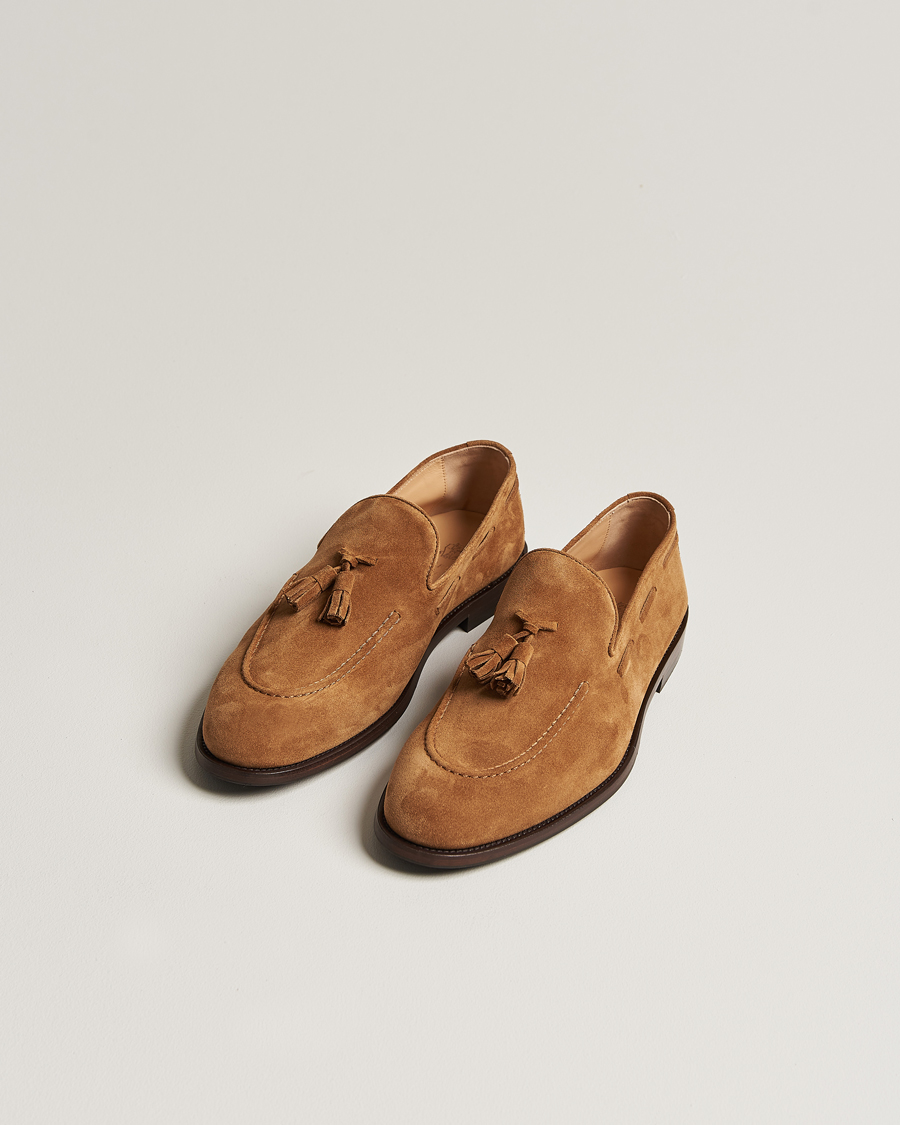 Homme | Brunello Cucinelli Tassel Loafer Whiskey Suede | Brunello Cucinelli | Tassel Loafer Whiskey Suede