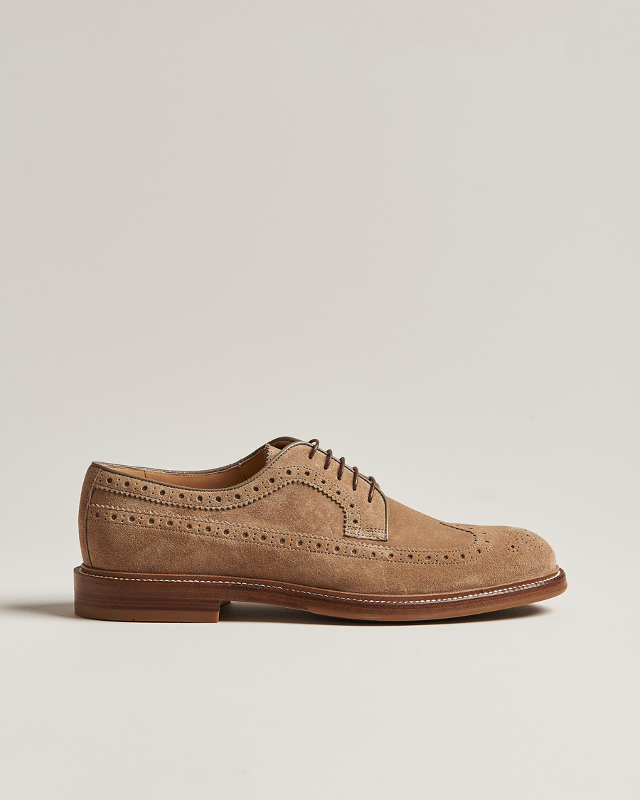 Homme | Brunello Cucinelli Brogue Desert Suede | Brunello Cucinelli | Brogue Desert Suede