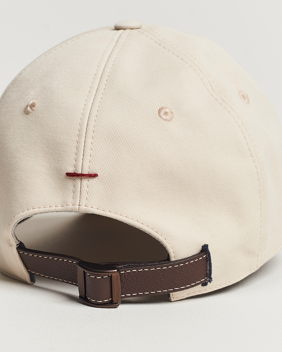 Homme | Brunello Cucinelli Cotton Baseball Cap Light Beige | Brunello Cucinelli | Cotton Baseball Cap Light Beige