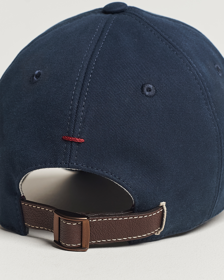 Homme | Brunello Cucinelli Cotton Baseball Cap Navy | Brunello Cucinelli | Cotton Baseball Cap Navy
