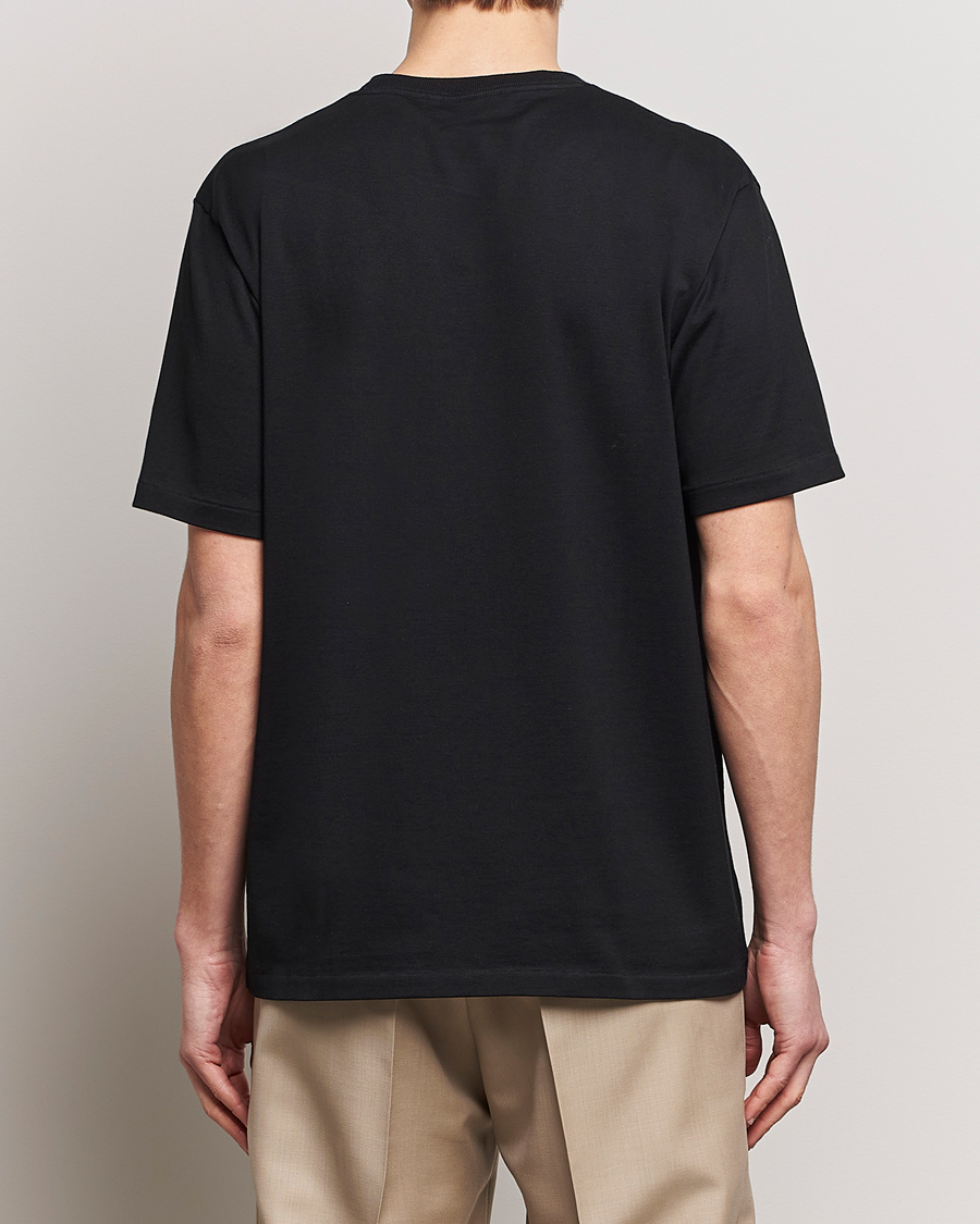 Homme | T-shirts | Auralee | Luster Plating T-Shirt Black