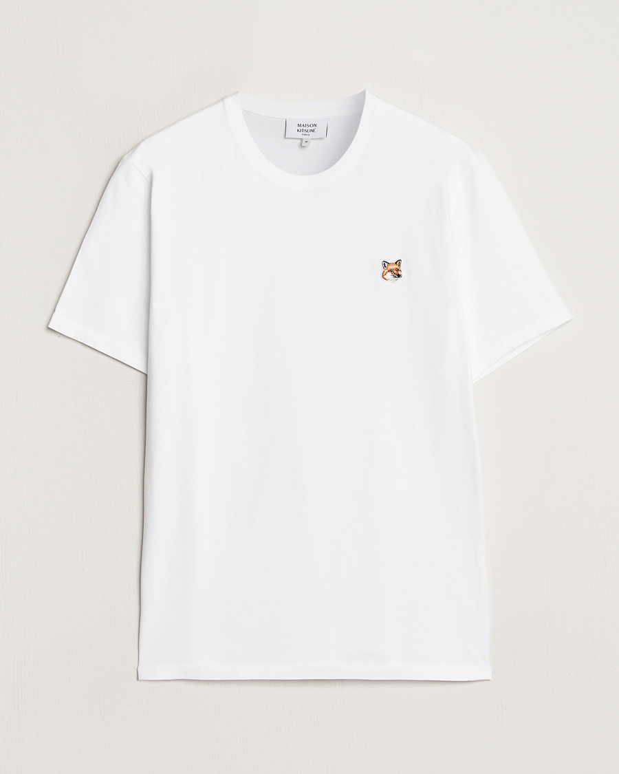 Homme | T-shirts | Maison Kitsuné | Fox Head T-Shirt White
