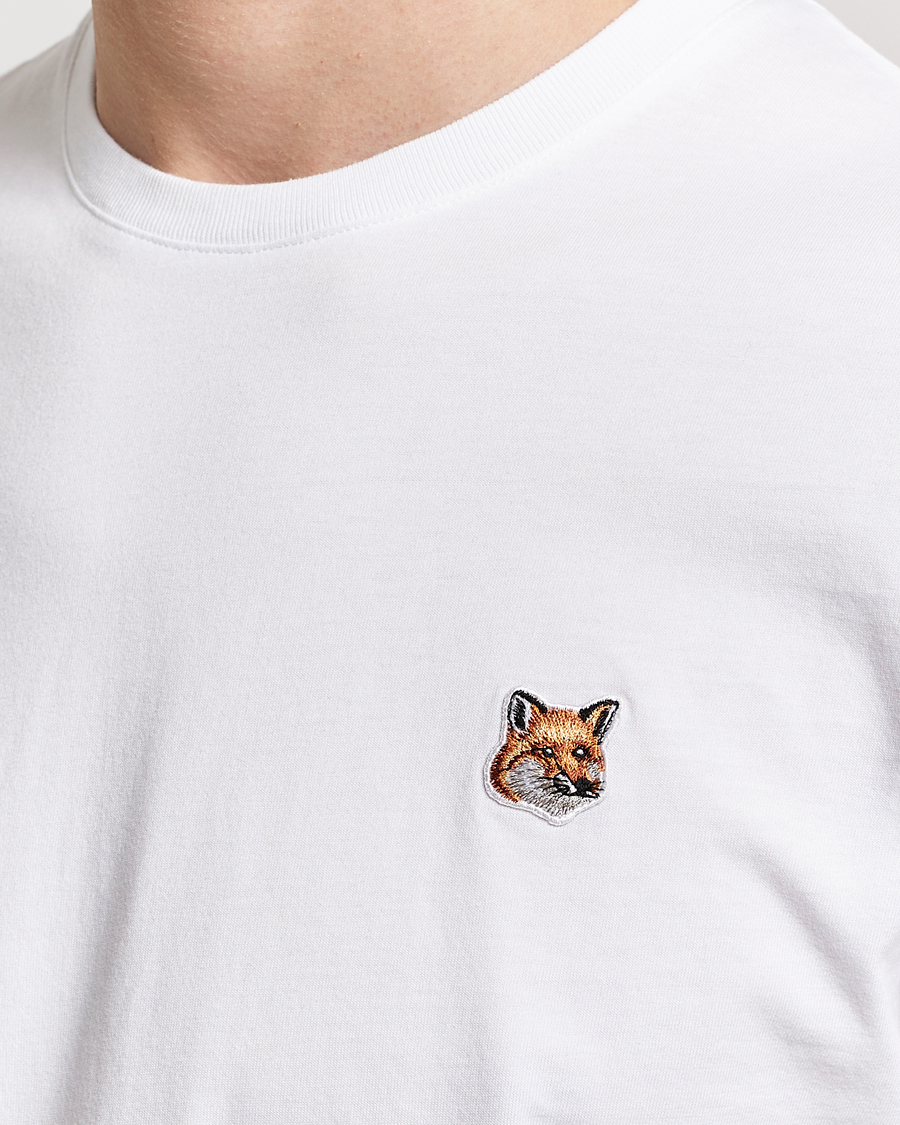 Homme | T-shirts | Maison Kitsuné | Fox Head T-Shirt White
