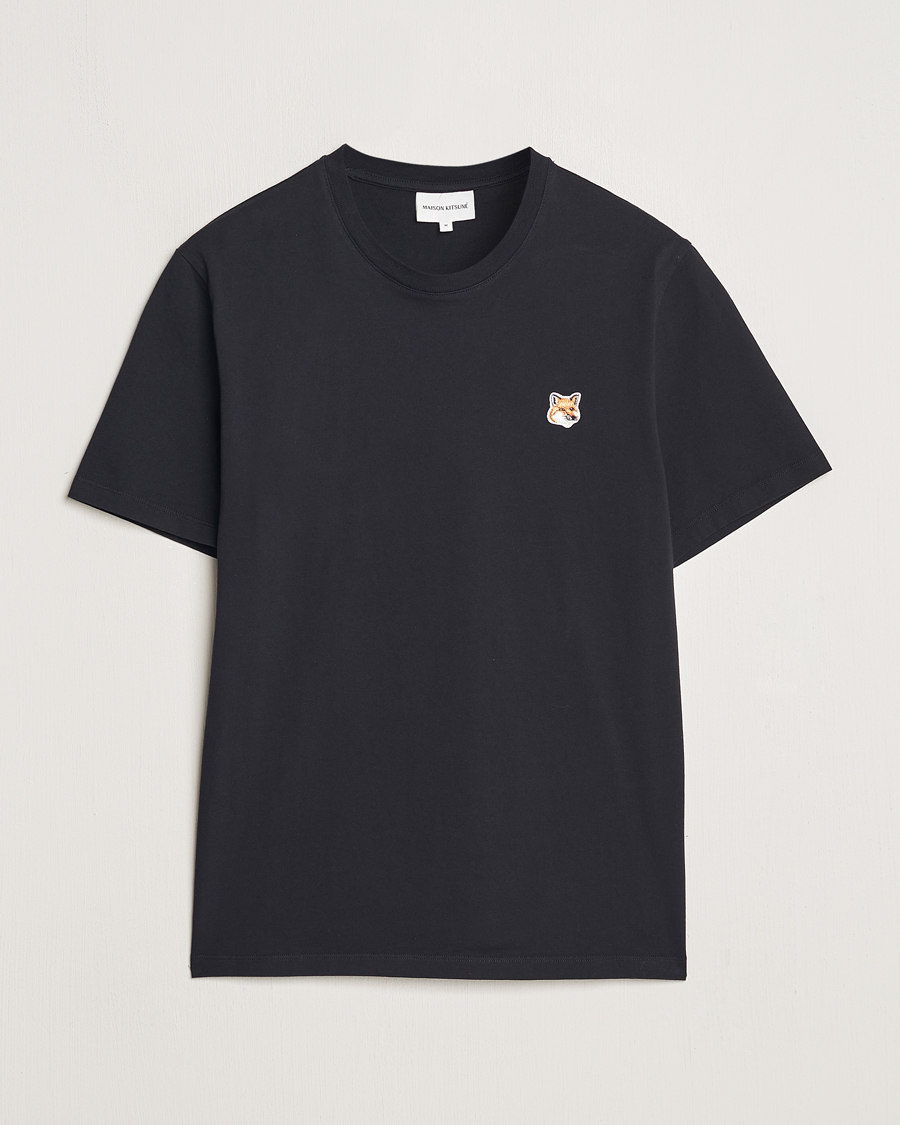 Homme | T-shirts | Maison Kitsuné | Fox Head T-Shirt Black