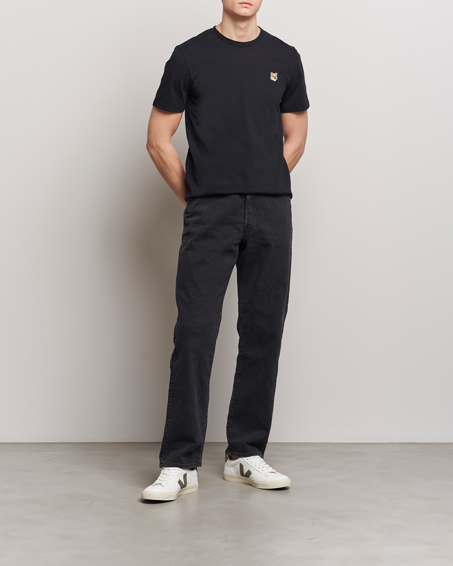 Homme | T-shirts | Maison Kitsuné | Fox Head T-Shirt Black