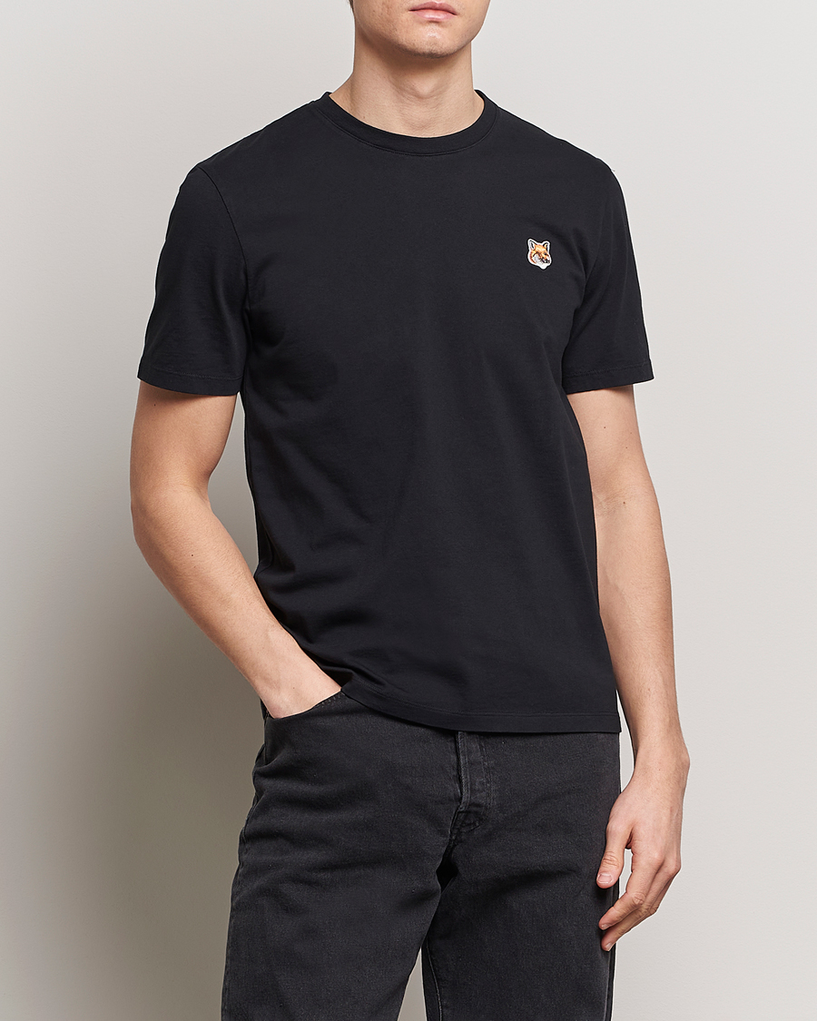 Homme | Maison Kitsuné | Maison Kitsuné | Fox Head T-Shirt Black