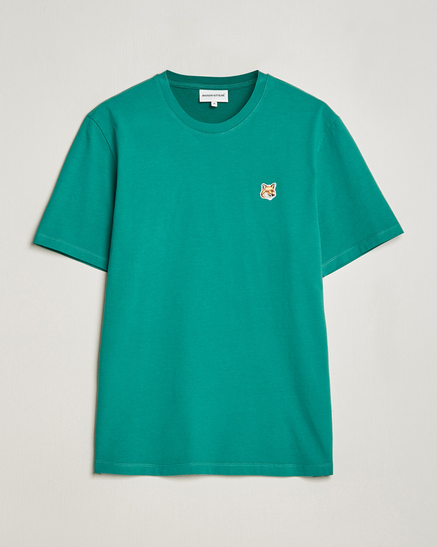 Homme | T-shirts | Maison Kitsuné | Fox Head T-Shirt Pine Green