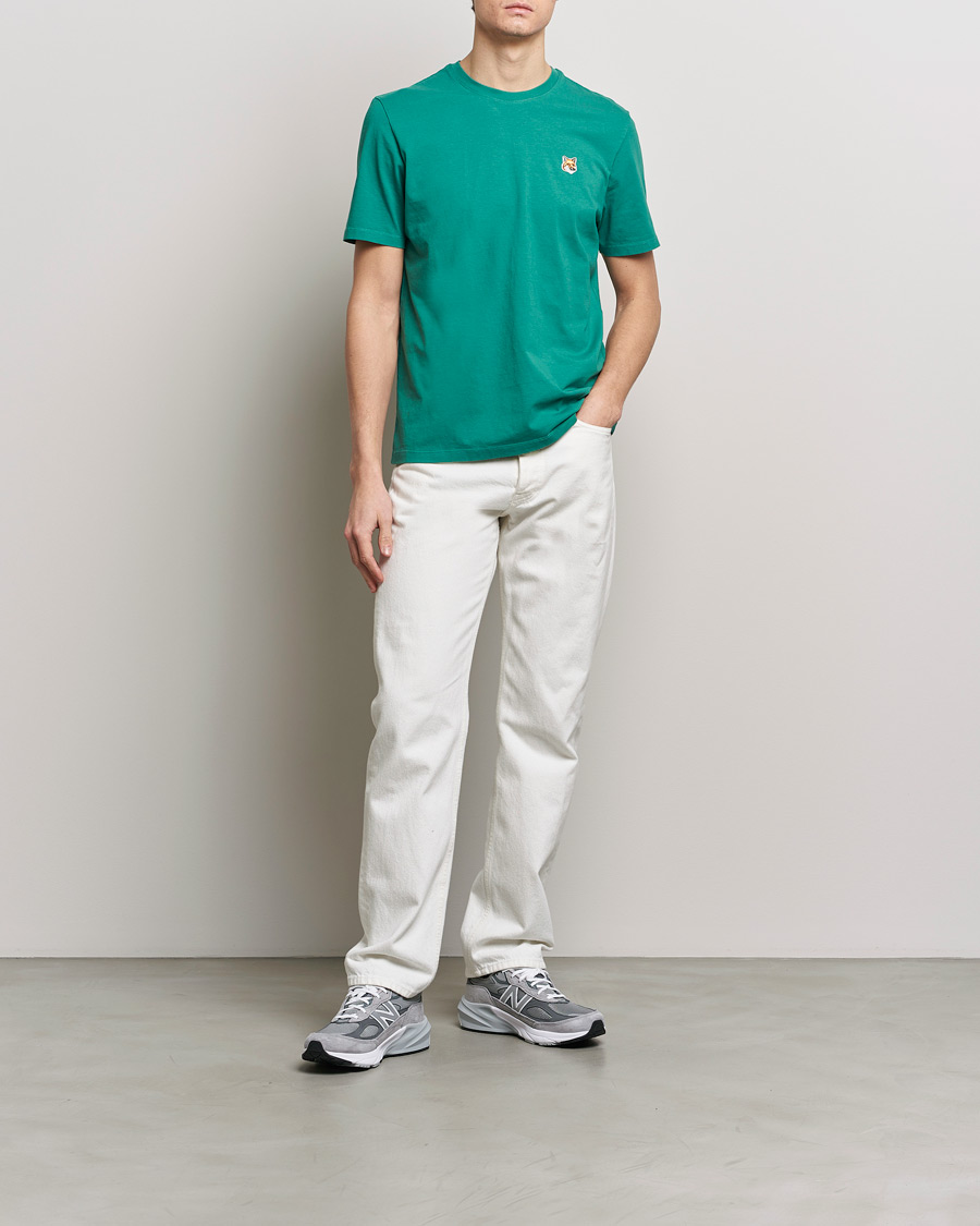 Homme | T-shirts | Maison Kitsuné | Fox Head T-Shirt Pine Green