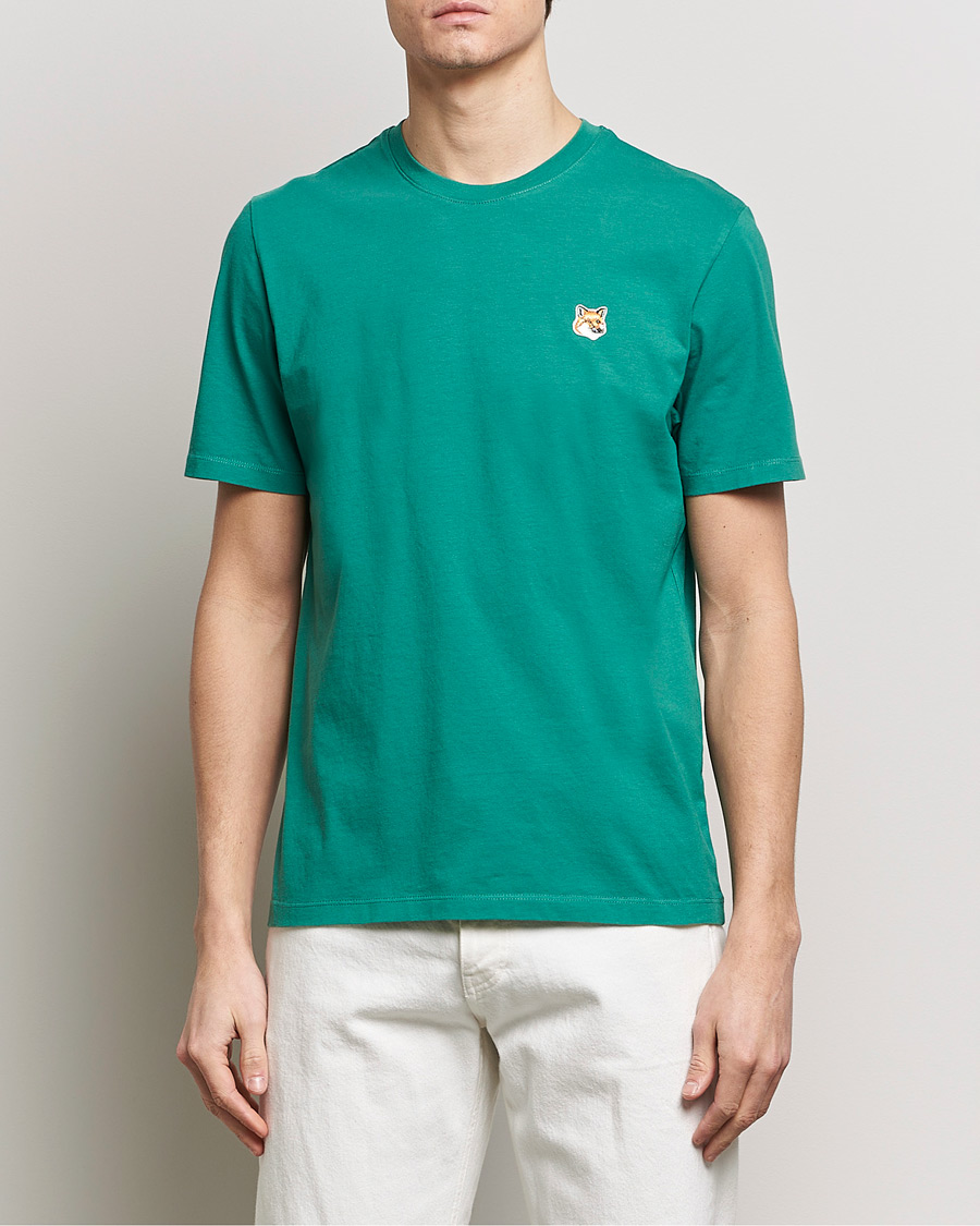 Homme | T-shirts À Manches Courtes | Maison Kitsuné | Fox Head T-Shirt Pine Green