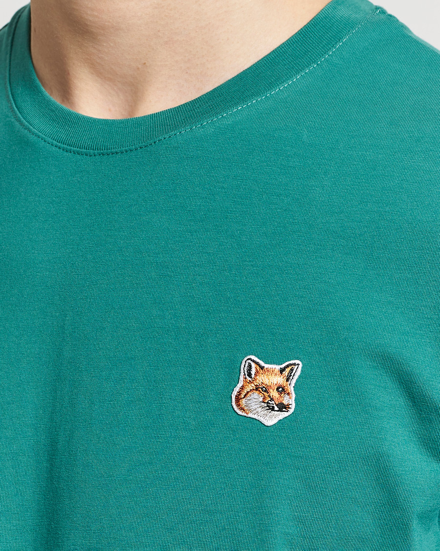 Homme | T-shirts | Maison Kitsuné | Fox Head T-Shirt Pine Green