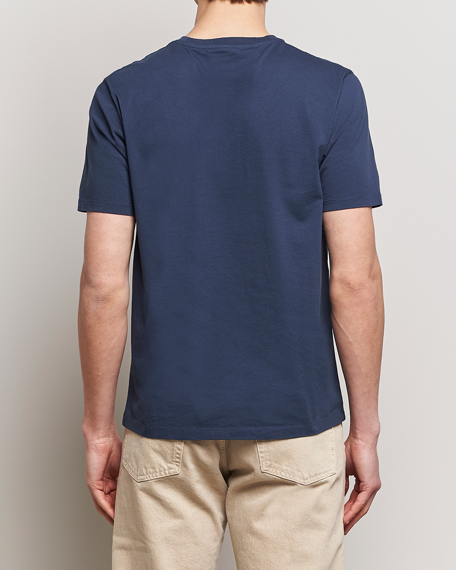 Homme | T-shirts | Maison Kitsuné | Fox Head T-Shirt Ink Blue
