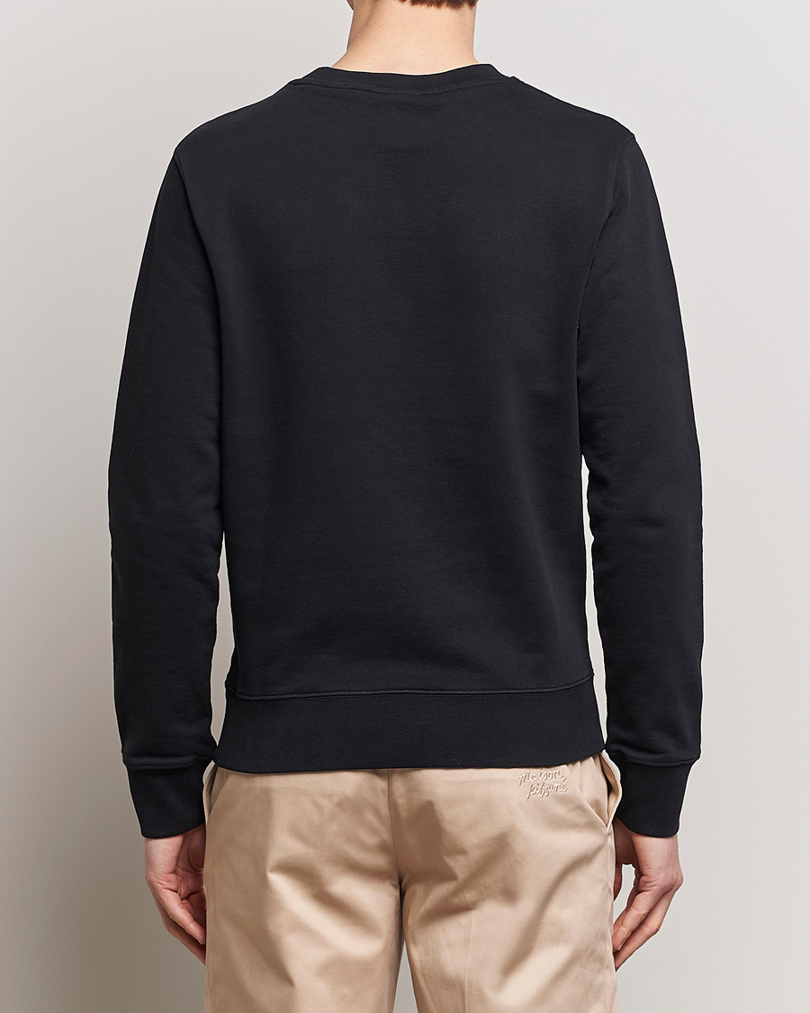 Homme | Pulls Et Tricots | Maison Kitsuné | Fox Head Sweatshirt Black