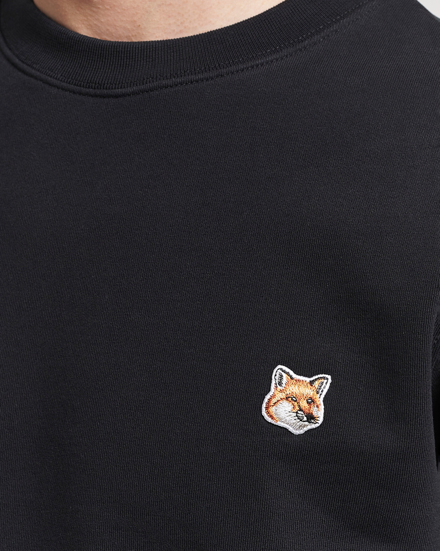 Homme | Pulls Et Tricots | Maison Kitsuné | Fox Head Sweatshirt Black