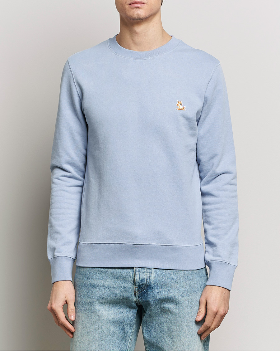 Homme | Pulls Et Tricots | Maison Kitsuné | Chillax Fox Sweatshirt Beat Blue