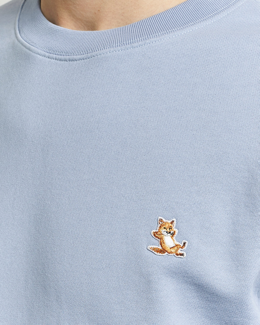 Homme | Pulls Et Tricots | Maison Kitsuné | Chillax Fox Sweatshirt Beat Blue