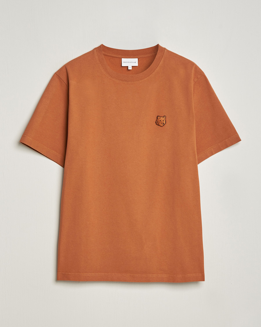 Homme | T-shirts | Maison Kitsuné | Tonal Fox Head T-Shirt Tobacco