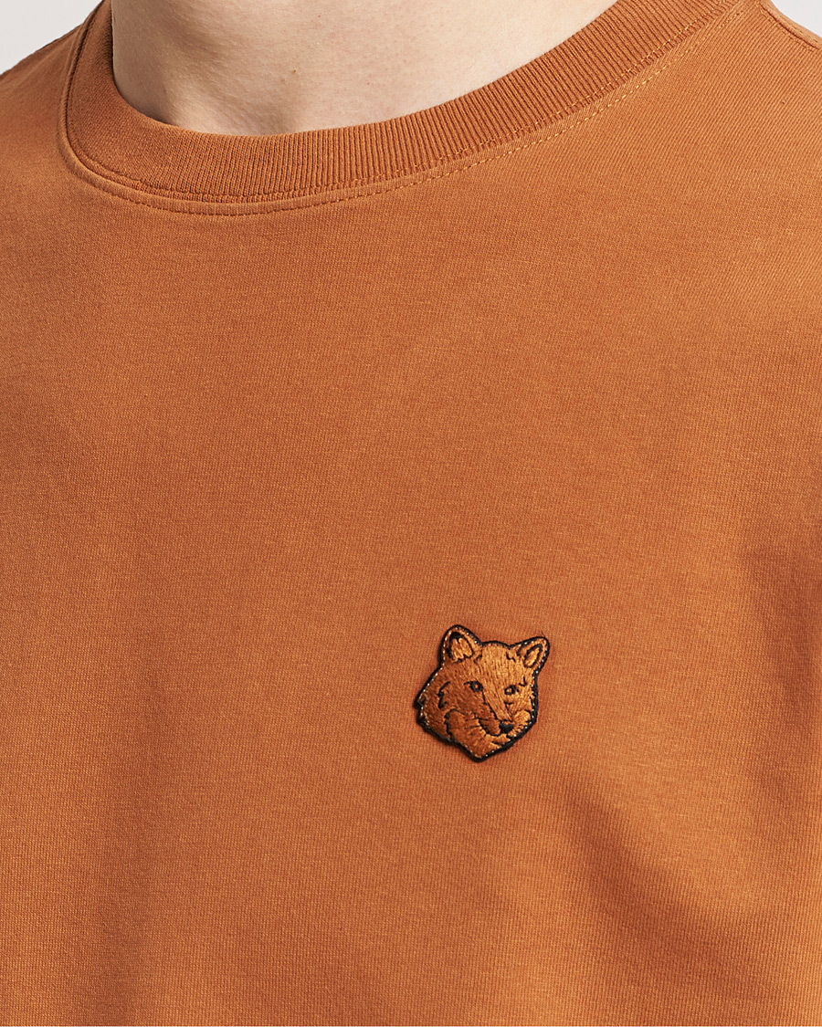 Homme | T-shirts | Maison Kitsuné | Tonal Fox Head T-Shirt Tobacco