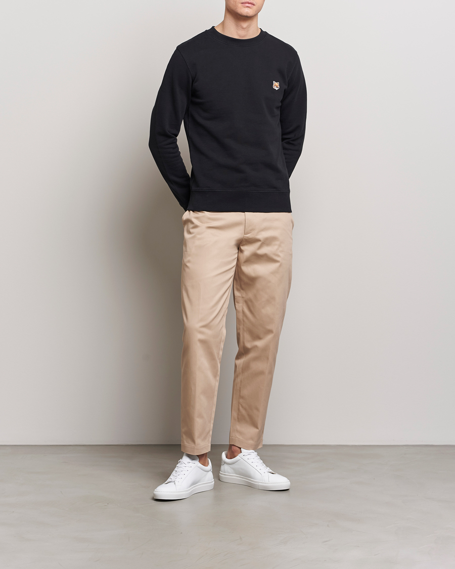 Homme | Pantalons | Maison Kitsuné | Straight Chino Light Beige