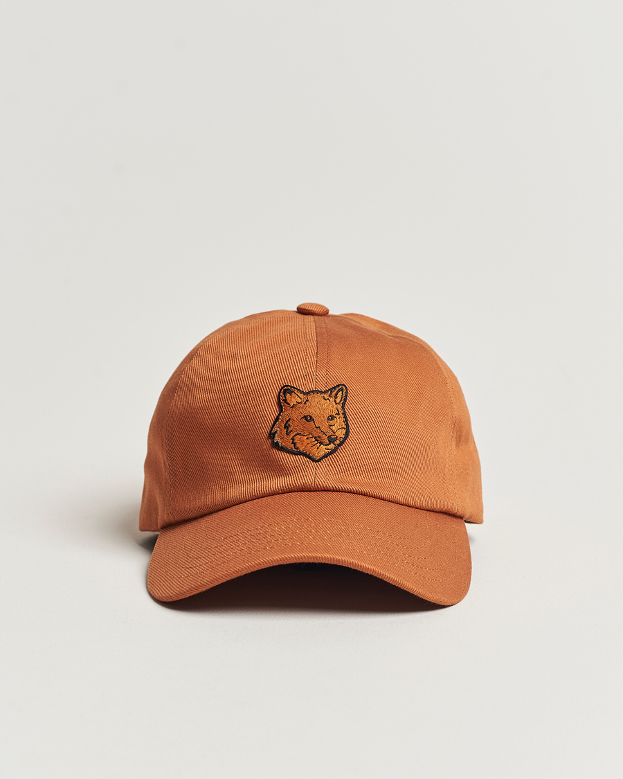 Homme | Maison Kitsuné Tonal Fox Cap Tobacco | Maison Kitsuné | Tonal Fox Cap Tobacco