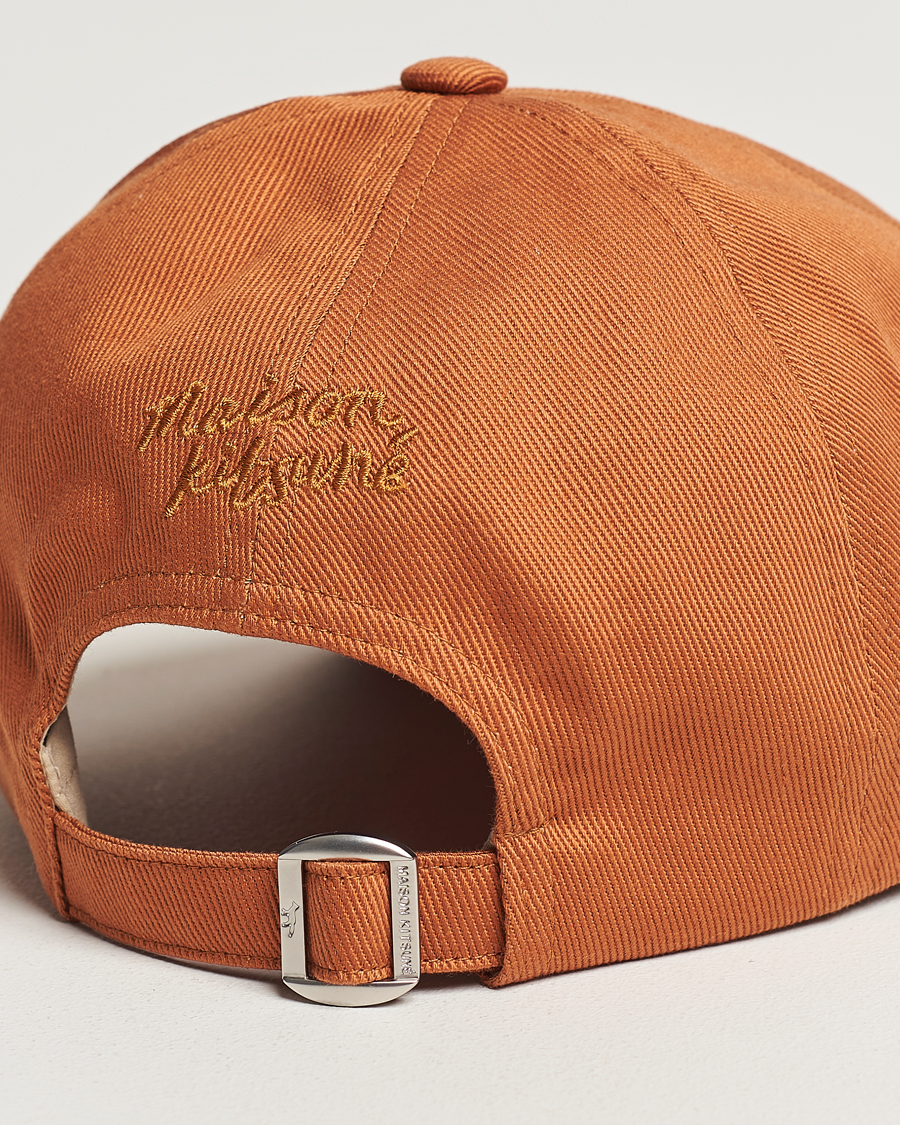 Homme | Maison Kitsuné Tonal Fox Cap Tobacco | Maison Kitsuné | Tonal Fox Cap Tobacco