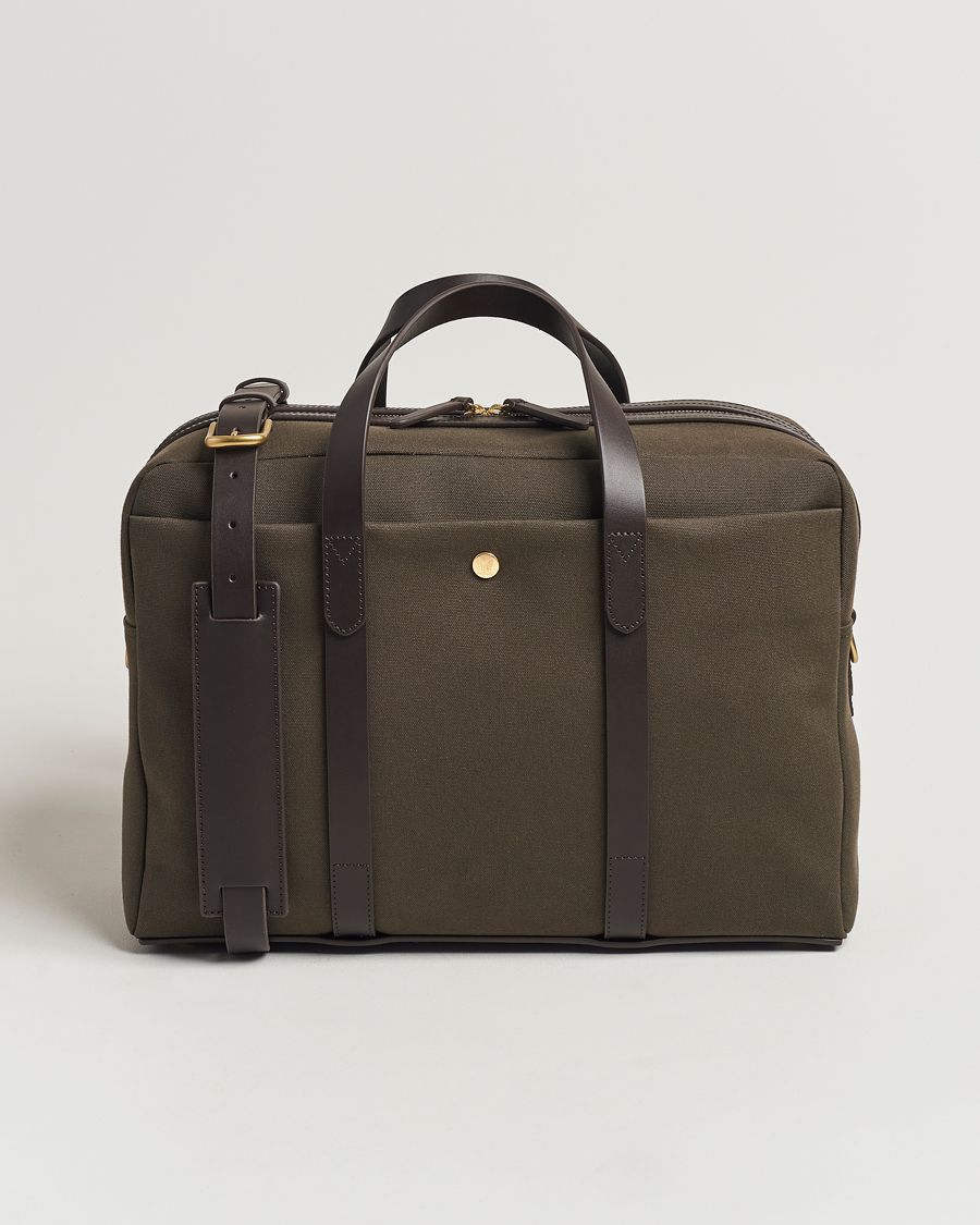 Homme | Mismo M/S Advance Weekendbag Army/Dark Brown | Mismo | M/S Advance Weekendbag Army/Dark Brown