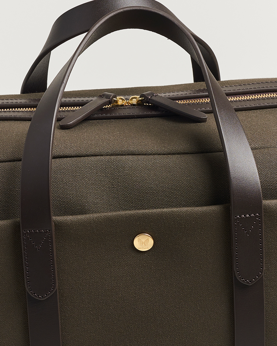 Homme | Mismo M/S Advance Weekendbag Army/Dark Brown | Mismo | M/S Advance Weekendbag Army/Dark Brown