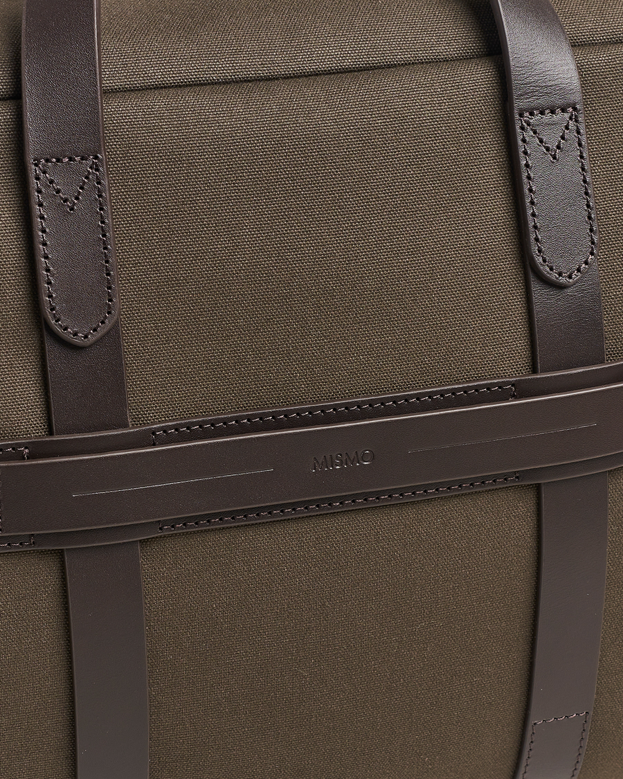 Homme | Mismo M/S Advance Weekendbag Army/Dark Brown | Mismo | M/S Advance Weekendbag Army/Dark Brown