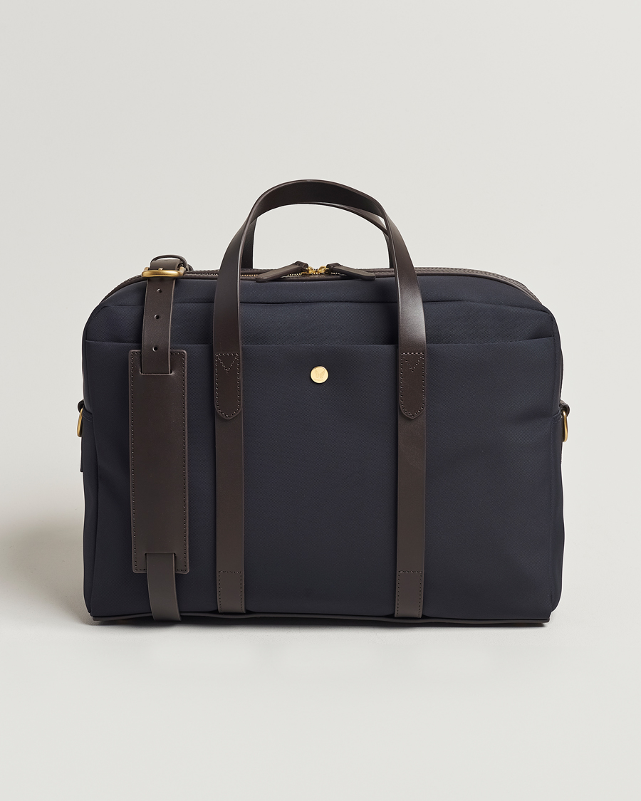 Homme | Mismo M/S Advance Weekendbag Navy/Dark Brown | Mismo | M/S Advance Weekendbag Navy/Dark Brown