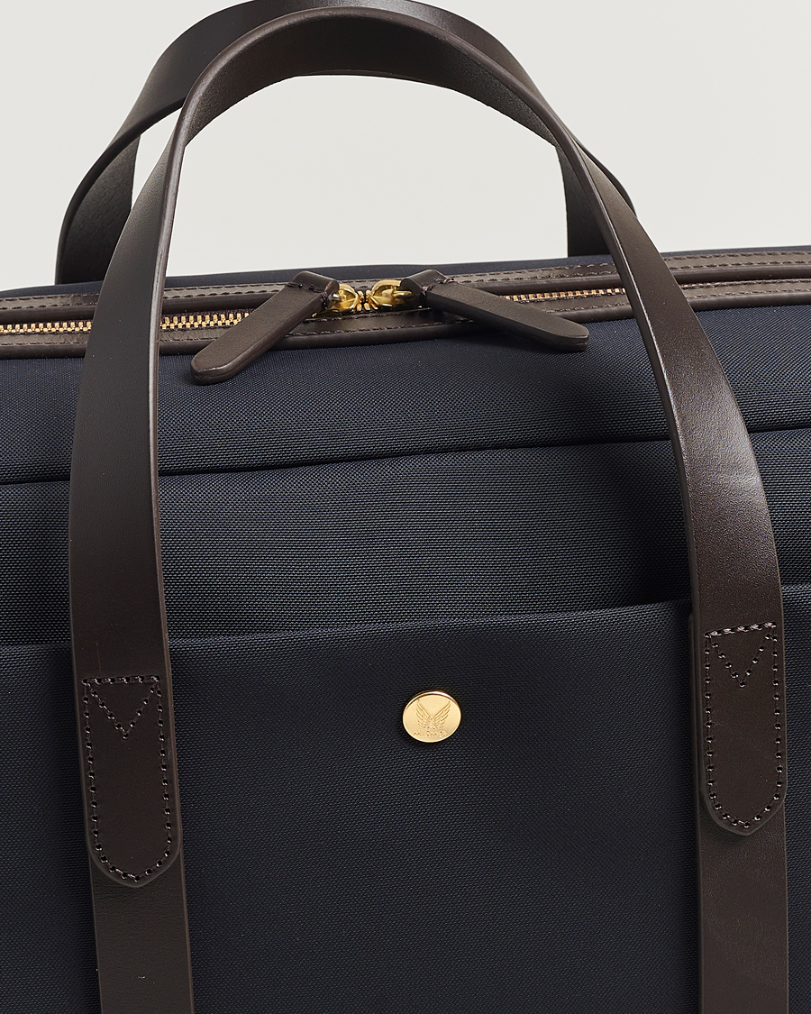 Homme | Mismo M/S Advance Weekendbag Navy/Dark Brown | Mismo | M/S Advance Weekendbag Navy/Dark Brown