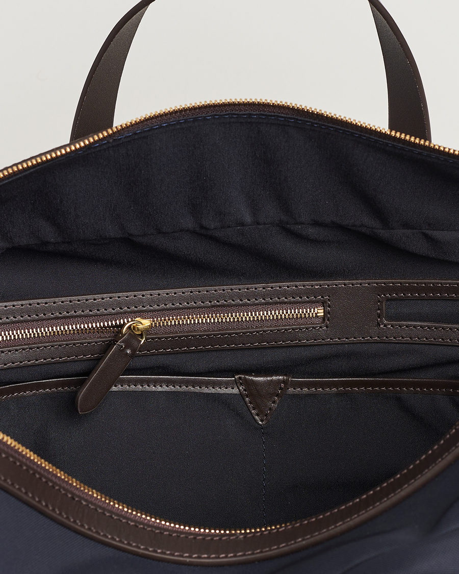 Homme | Mismo M/S Advance Weekendbag Navy/Dark Brown | Mismo | M/S Advance Weekendbag Navy/Dark Brown