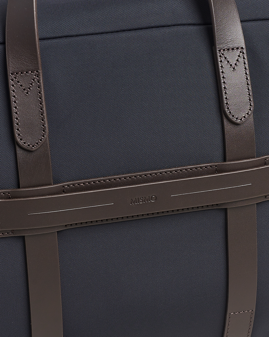 Homme | Mismo M/S Advance Weekendbag Navy/Dark Brown | Mismo | M/S Advance Weekendbag Navy/Dark Brown