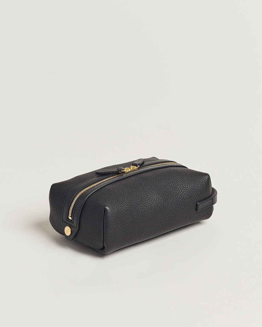 Homme | Sacs | Mismo | Groom Pebbled Leather Washbag Black