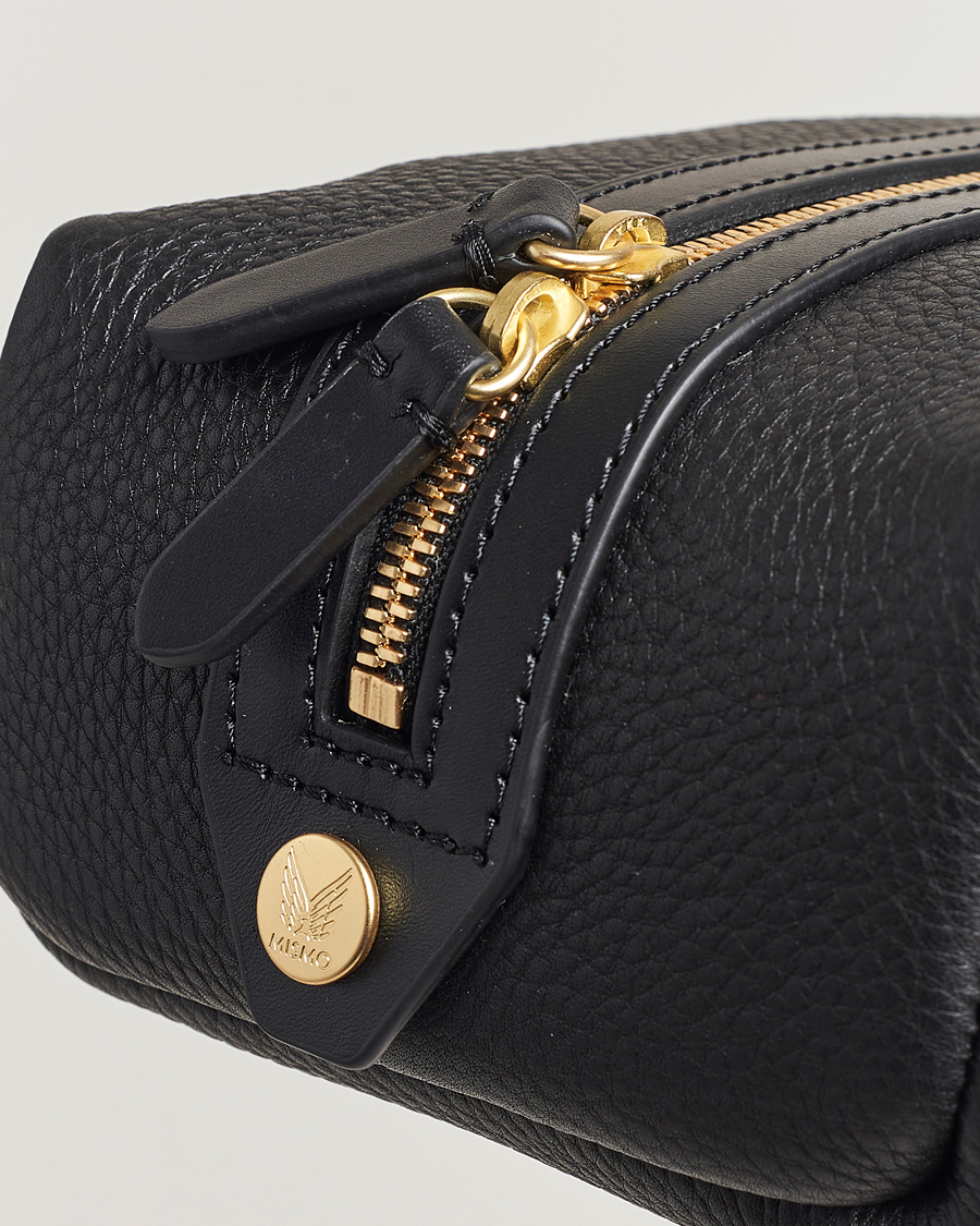 Homme | Sacs | Mismo | Groom Pebbled Leather Washbag Black