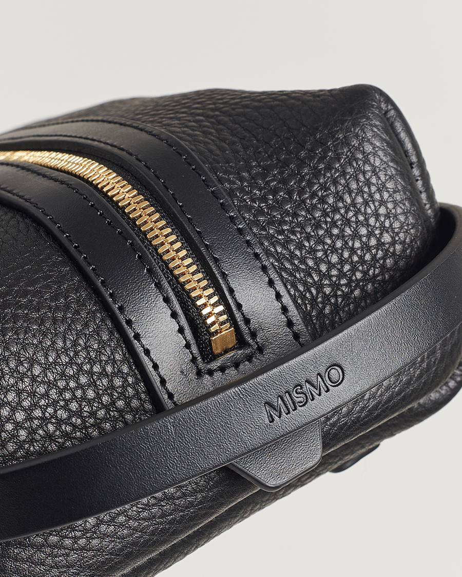 Homme | Sacs | Mismo | Groom Pebbled Leather Washbag Black