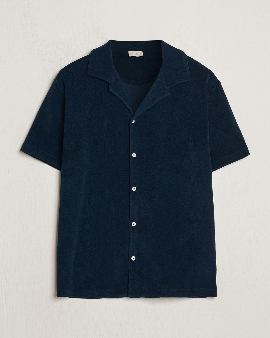 Homme | Chemises | Altea | Terry Bowling Shirt Navy