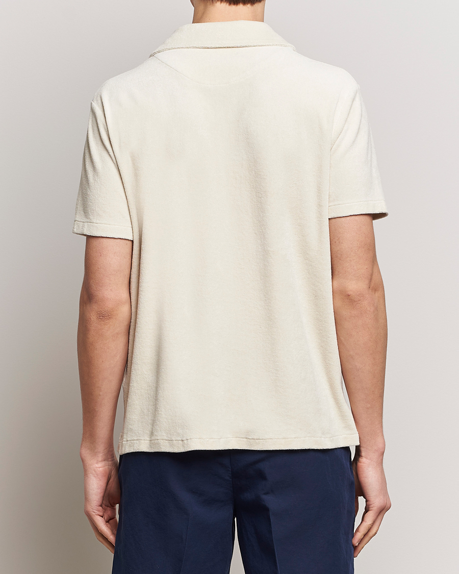 Homme | Chemises | Altea | Terry Bowling Shirt Light Beige