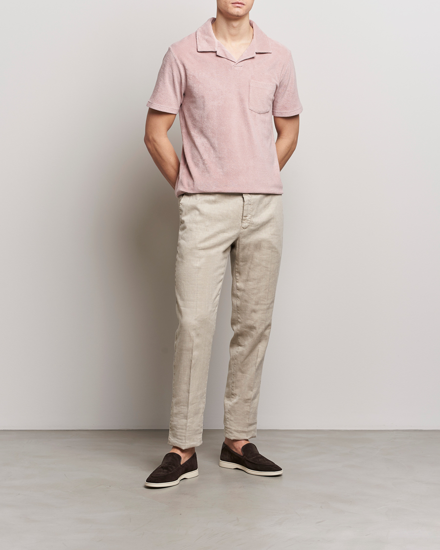 Homme | Polos | Altea | Terry Cotton Polo Rosa