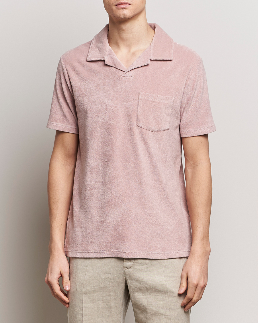 Homme | Polos | Altea | Terry Cotton Polo Rosa