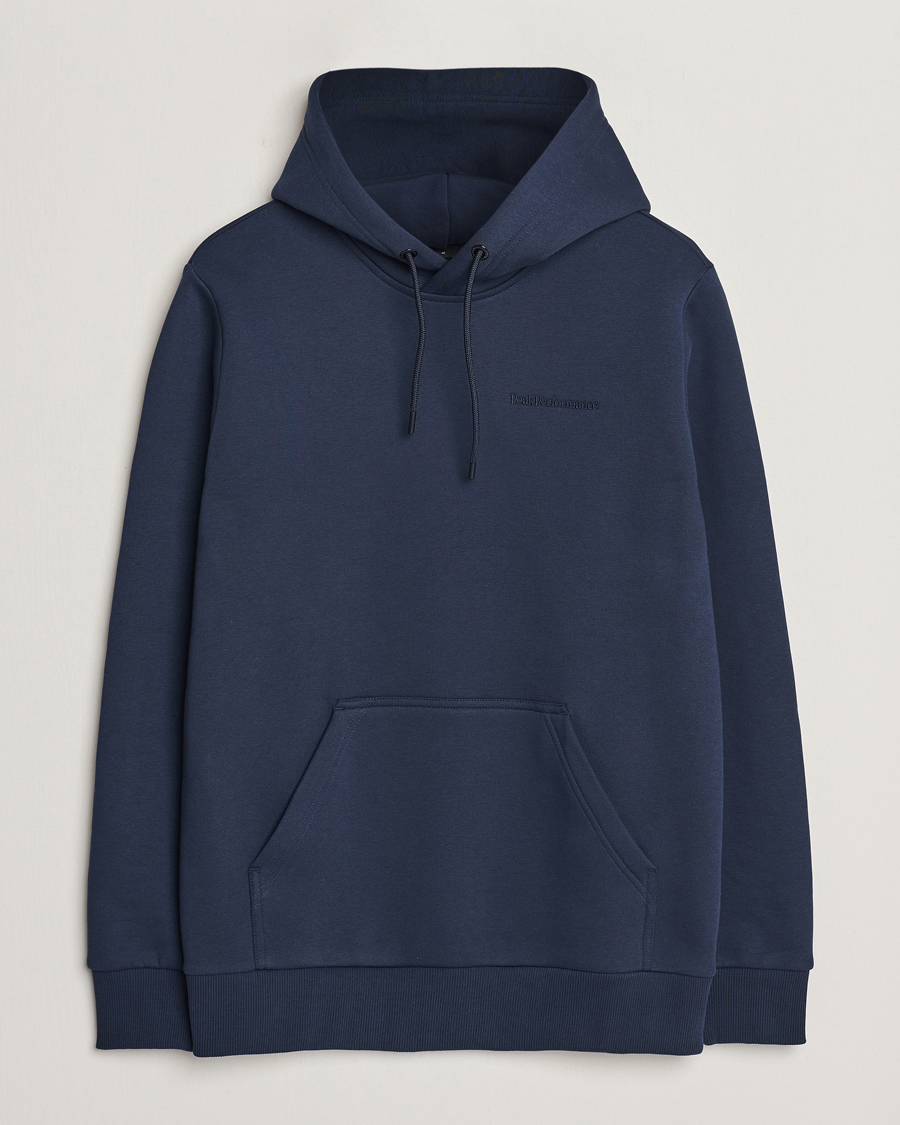 Homme | Pulls Et Tricots | Peak Performance | Original Hoodie Blue Shadow