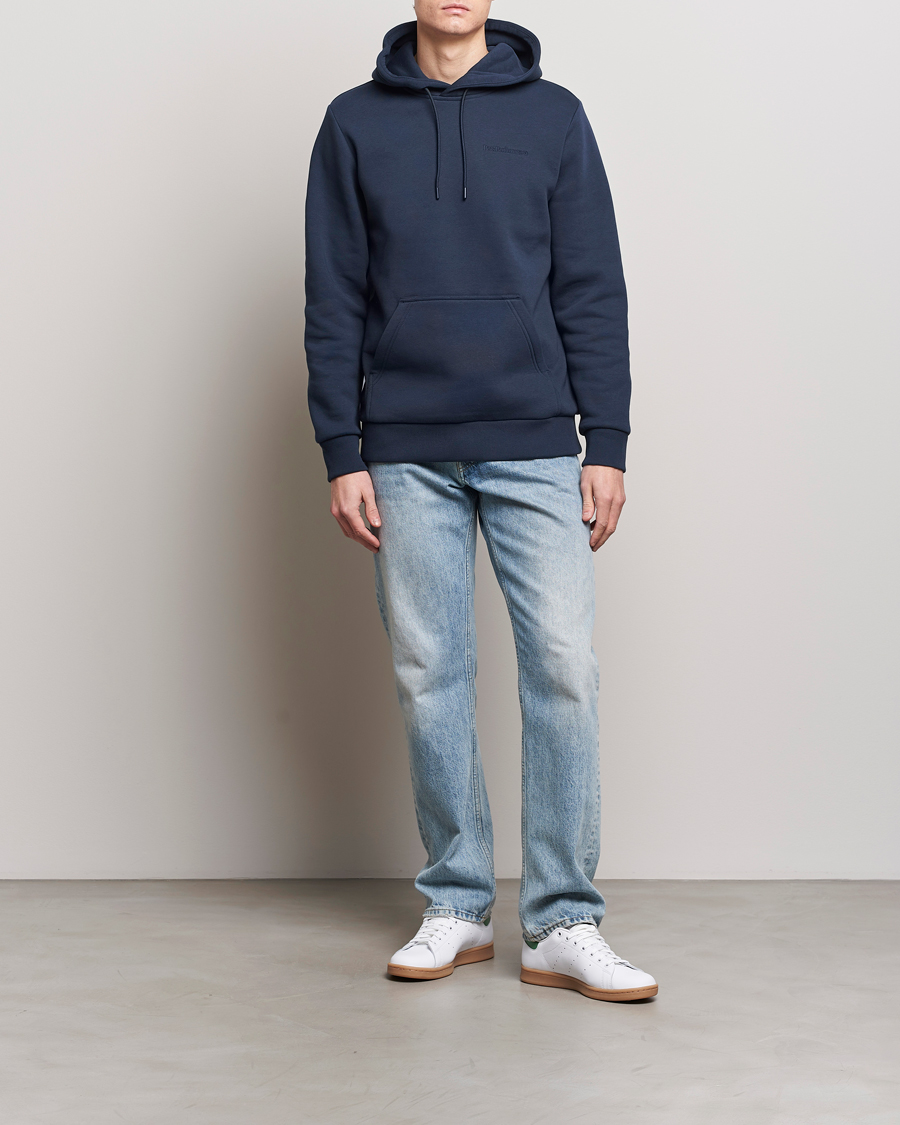 Homme | Pulls Et Tricots | Peak Performance | Original Hoodie Blue Shadow