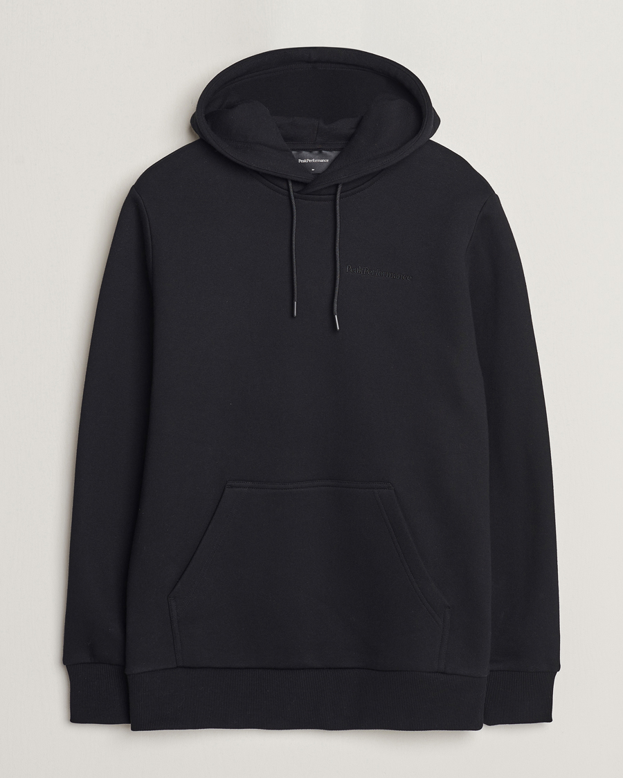 Homme | Pulls Et Tricots | Peak Performance | Original Logo Hoodie Black