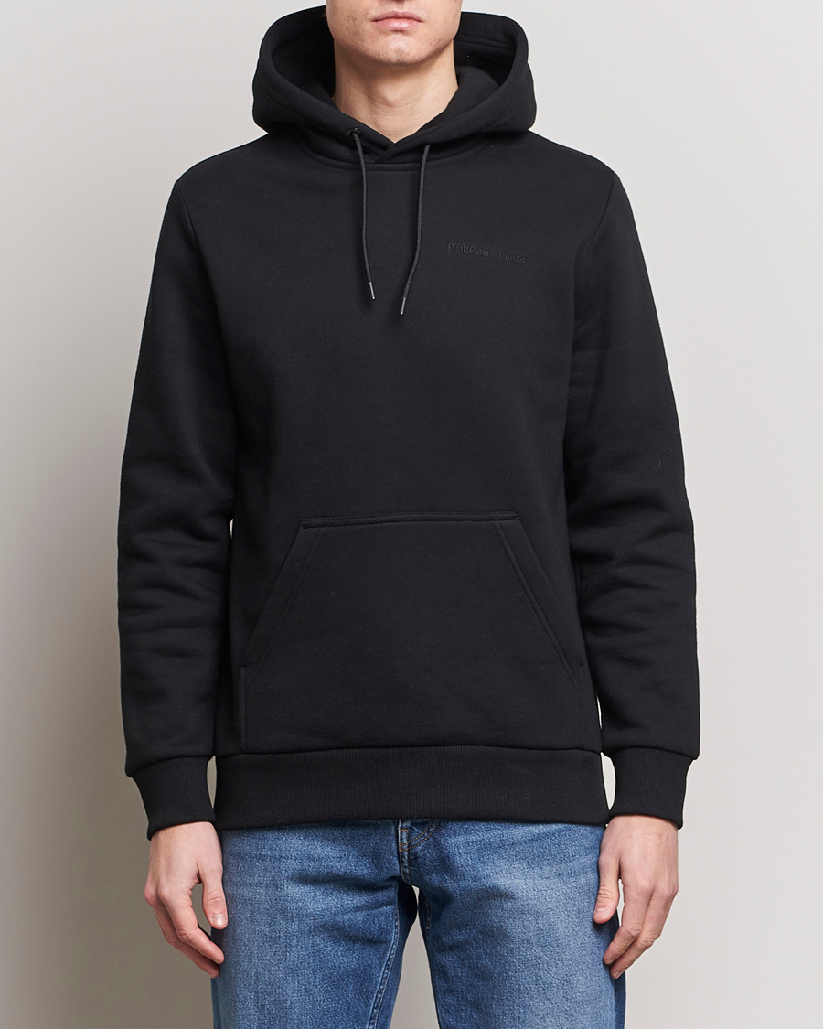 Homme | Pulls Et Tricots | Peak Performance | Original Logo Hoodie Black