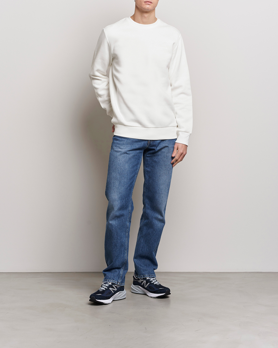 Homme | Pulls Et Tricots | Peak Performance | Original Logo Crew Neck Sweatshirt Off White