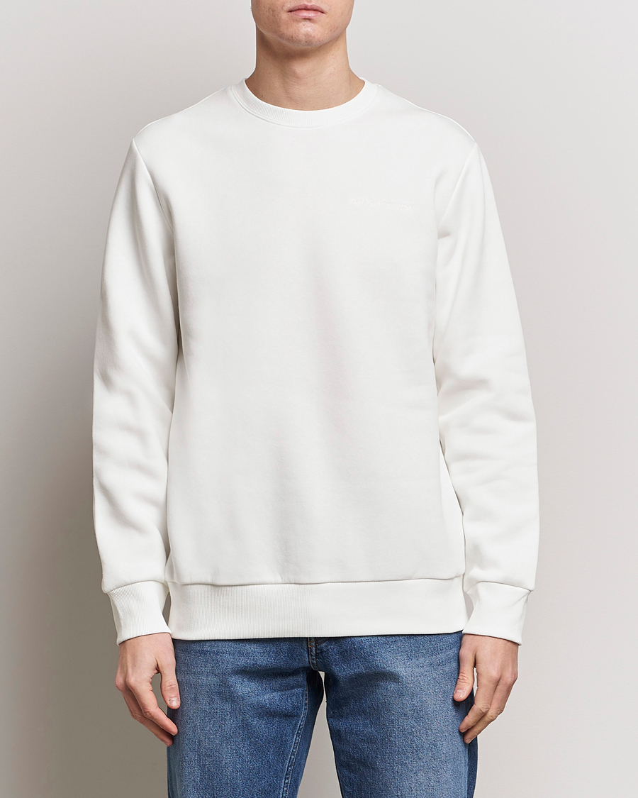 Homme | Pulls Et Tricots | Peak Performance | Original Logo Crew Neck Sweatshirt Off White