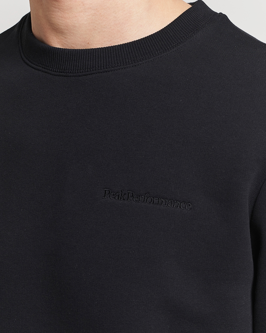 Homme | Pulls Et Tricots | Peak Performance | Original Crew Neck Sweatshirt Black