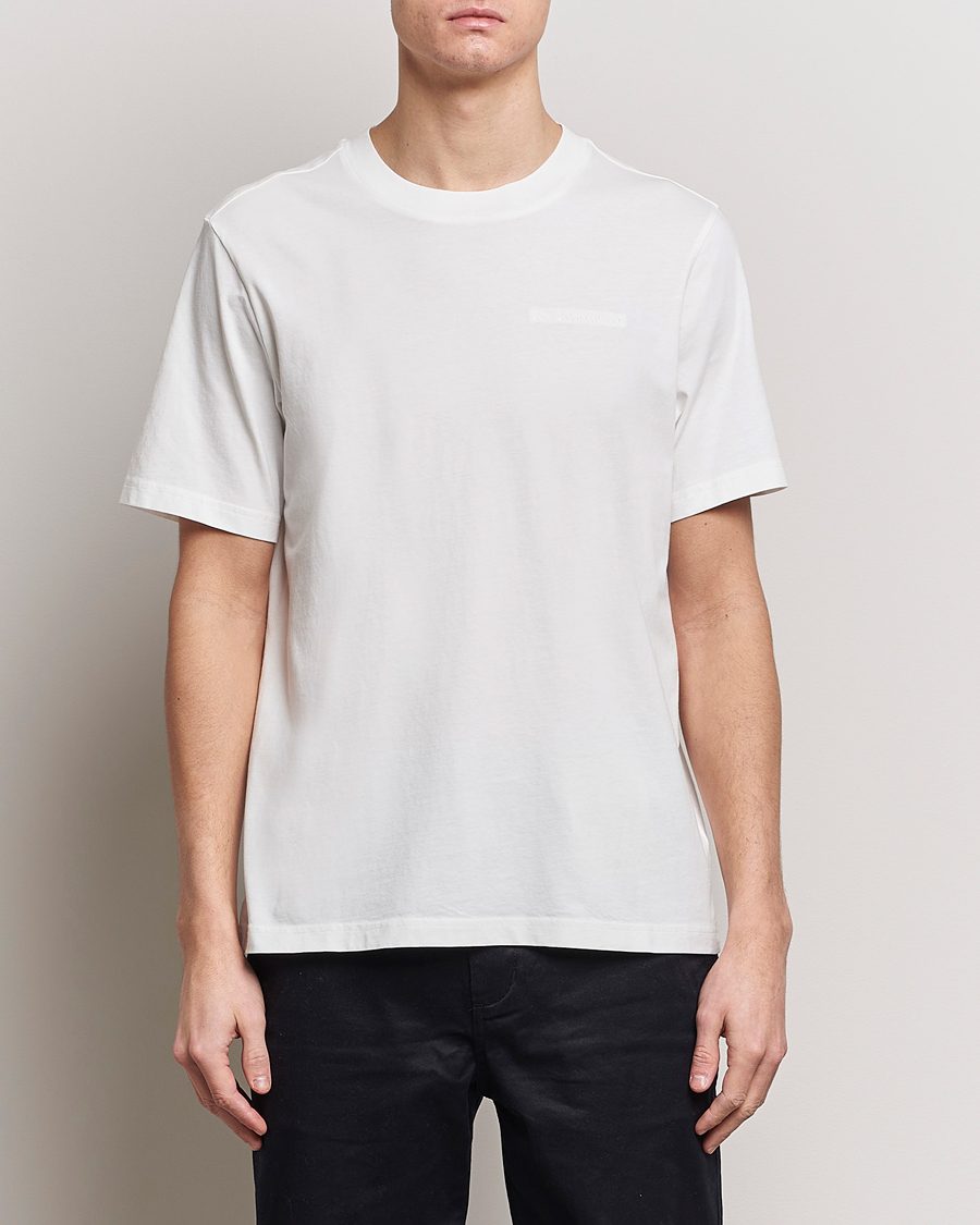 Homme |  | Peak Performance | Original Logo Crew Neck T-Shirt Off White