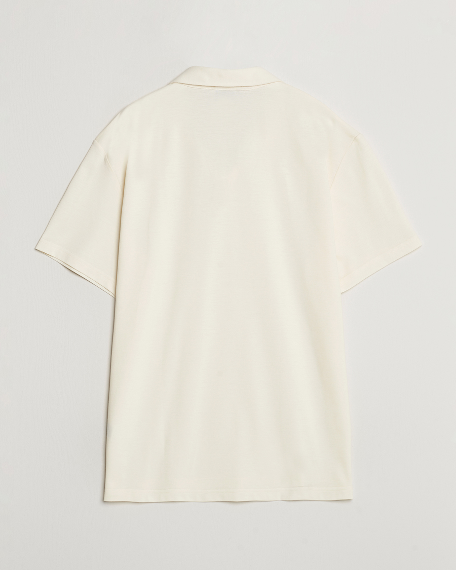 Homme | Polos | Peak Performance | Cotton Coolmax Open Collar Polo Vintage White