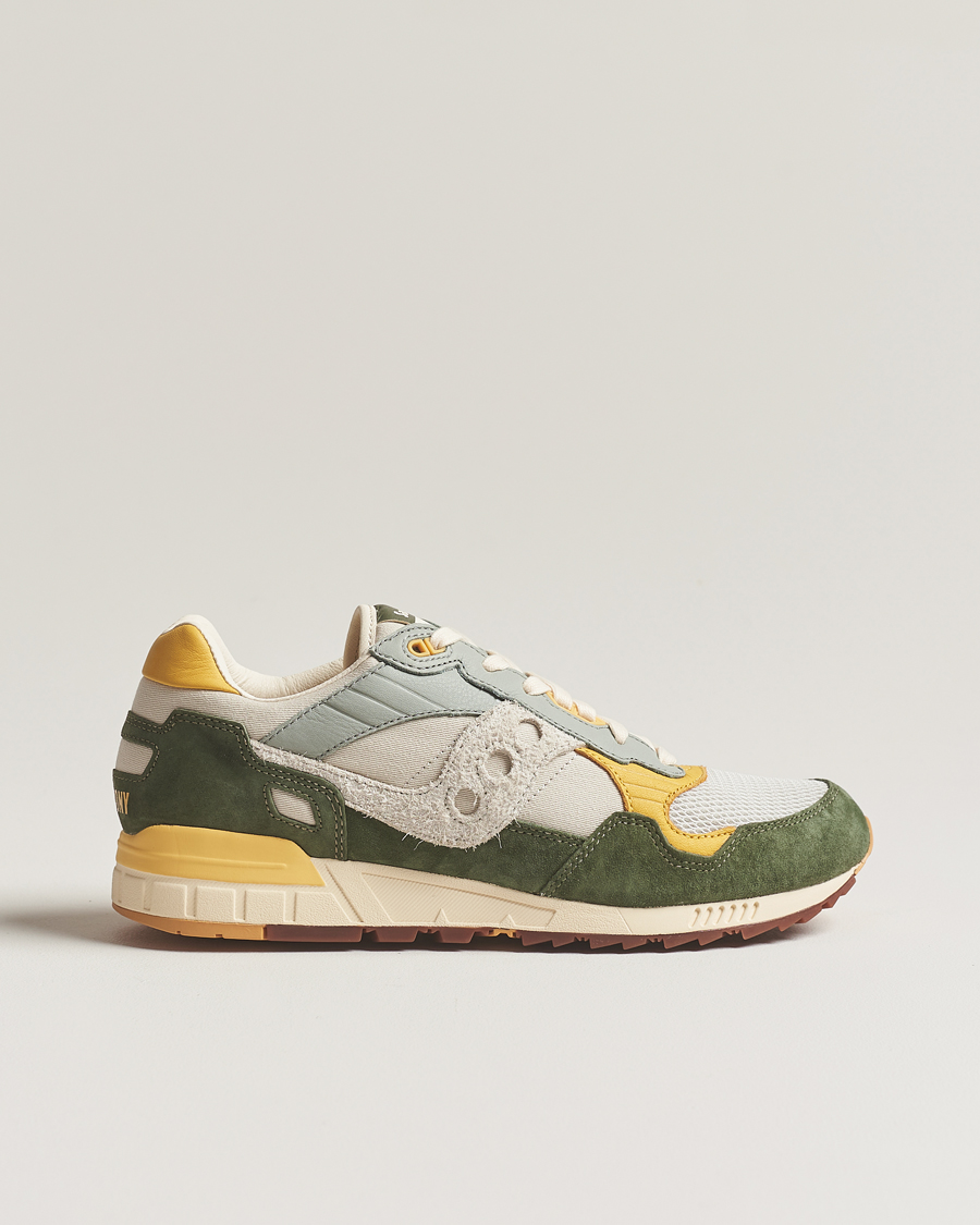 Homme | Saucony Shadow 5000 Sneaker Yellow/Green/White | Saucony | Shadow 5000 Sneaker Yellow/Green/White