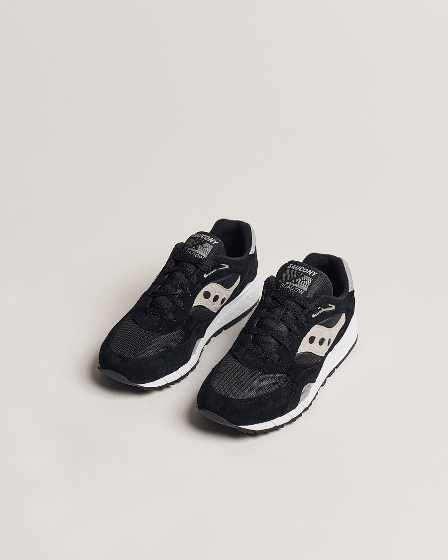 Homme | Saucony Shadow 6000 Sneaker Black/Grey | Saucony | Shadow 6000 Sneaker Black/Grey