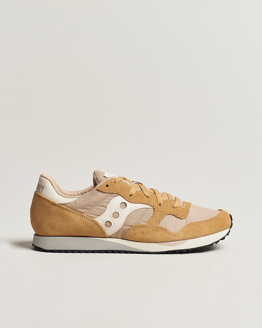 Homme | Saucony DXN Trainer Sneaker Sand/Off White | Saucony | DXN Trainer Sneaker Sand/Off White